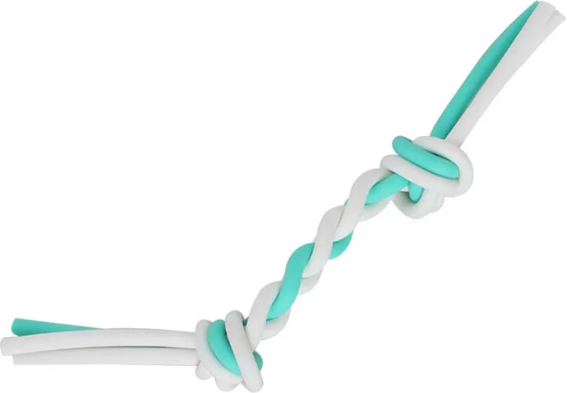 ΠΑΙΧΝΙΔΙ ΣΚΥΛΟΥ PAWISE DENTAL ROPE L ΛΕΥΚΟ ΓΑΛΑΖΙΟ