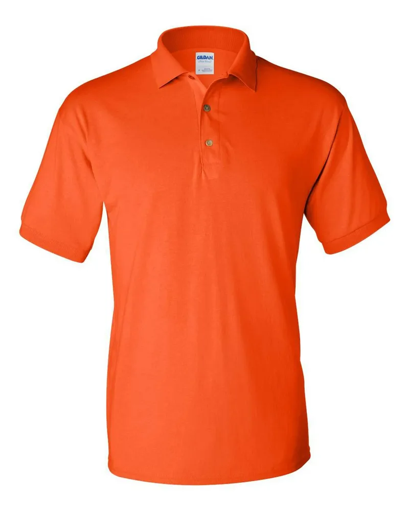 Gildan Mens DryBlend Jersey Polo Gildan 8800 Πορτοκαλί
