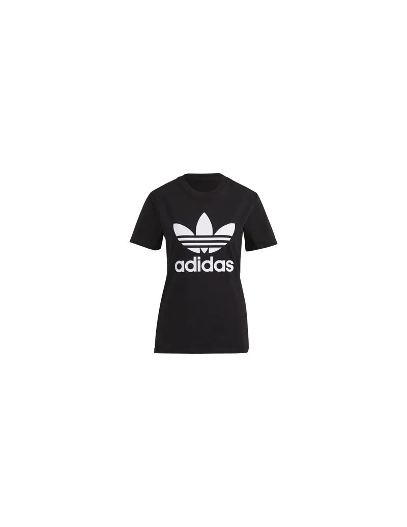 Adidas Adicolor Classics Trefoil Γυναικείο Αθλητικό T-shirt Μαύρο GN2896