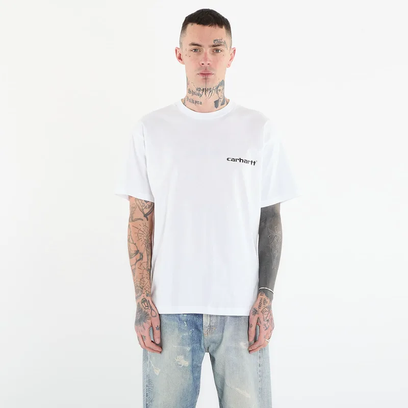 T-shirt Carhartt WIP S/S Caps T-Shirt UNISEX White XS