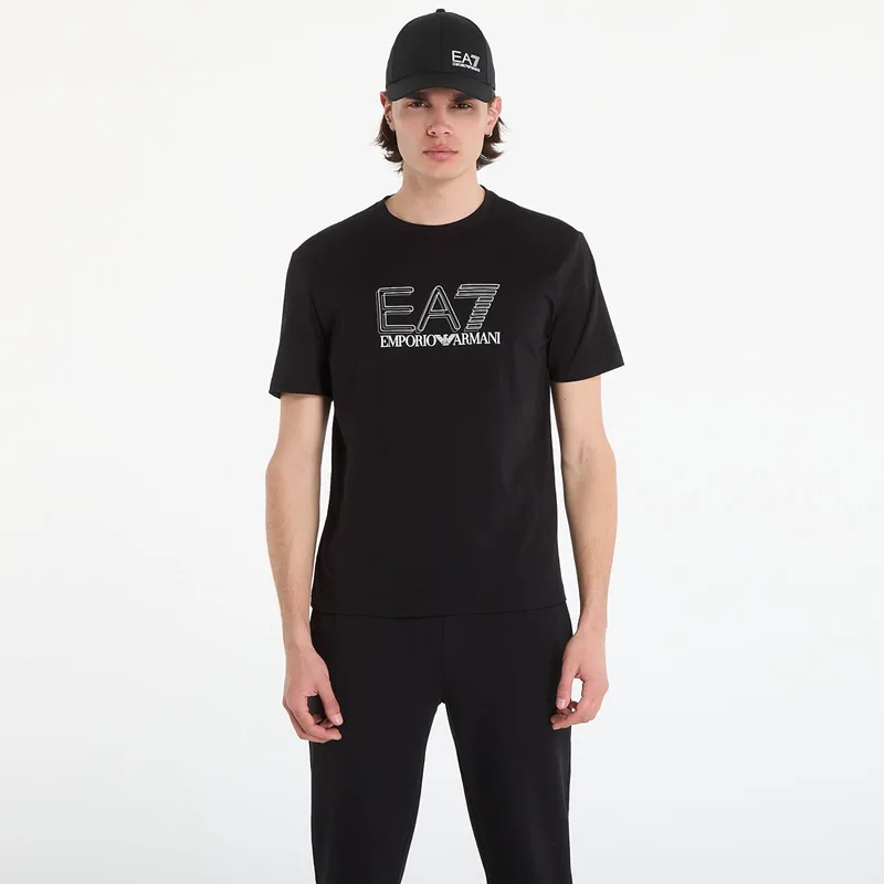 T-shirt EA7 Emporio Armani Train Visibility T-Shirt Black L