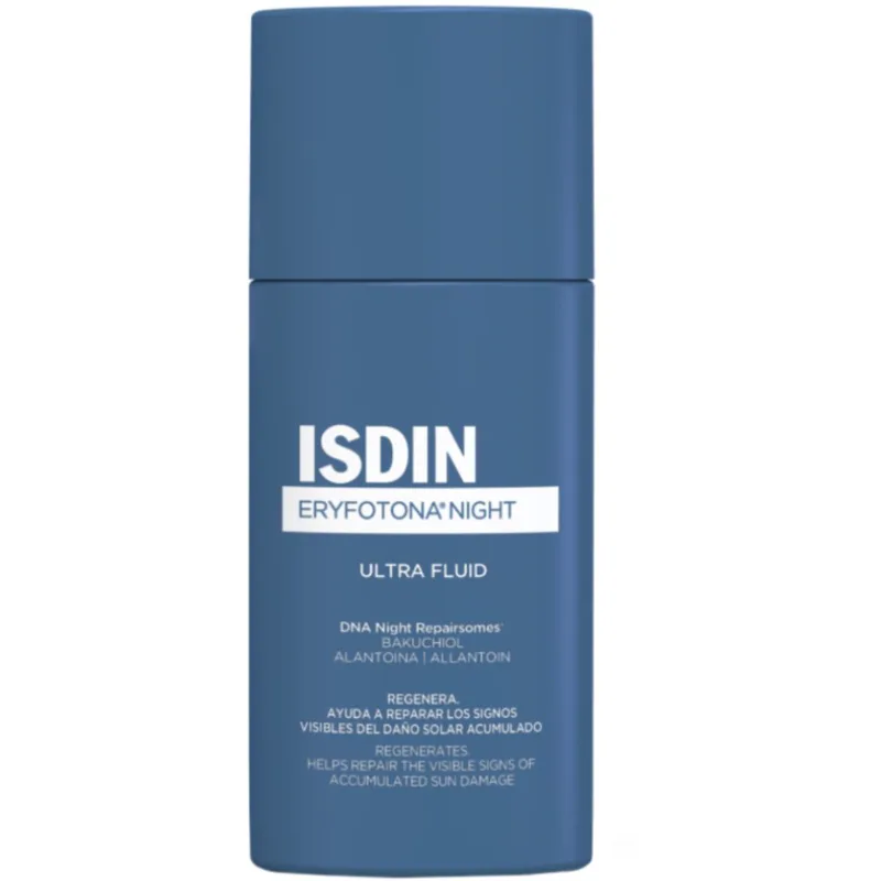 Isdin Eryfotona Ultra Fluid Night Repair Serum Ενυδατικός Ορός Νυκτός που Βελτιώνει Ορατά την Όψη & την Ποιότητα του Δέρματος 50ml