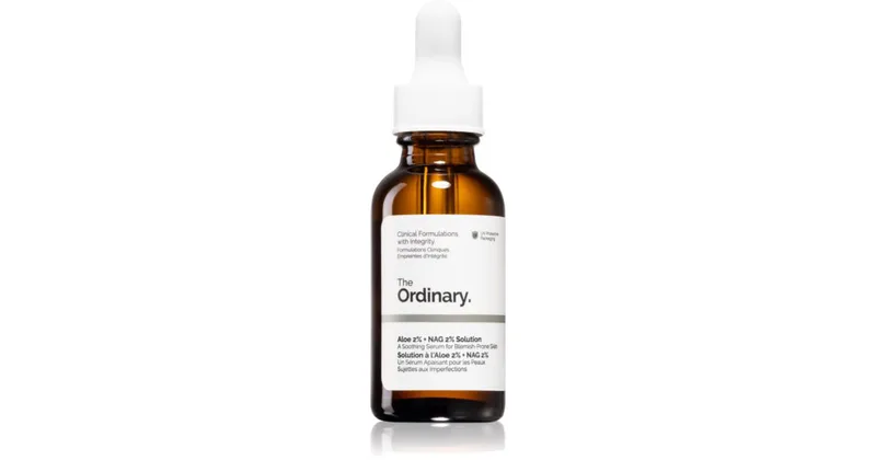 The Ordinary Aloe 2% + NAG 2% Solution soothing anti-acne serum 30 ml