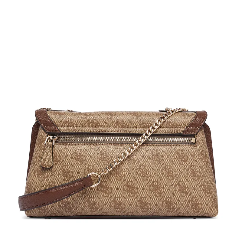 Τσάντα Guess Lindsey HWSG97 49210 Ανοιχτό καφέ