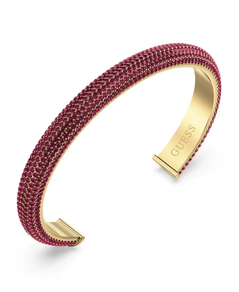 GUESS STEEL Βραχιόλι από Ανοξείδωτο ατσάλι Χρυσό JUBB06019JWYGBGL