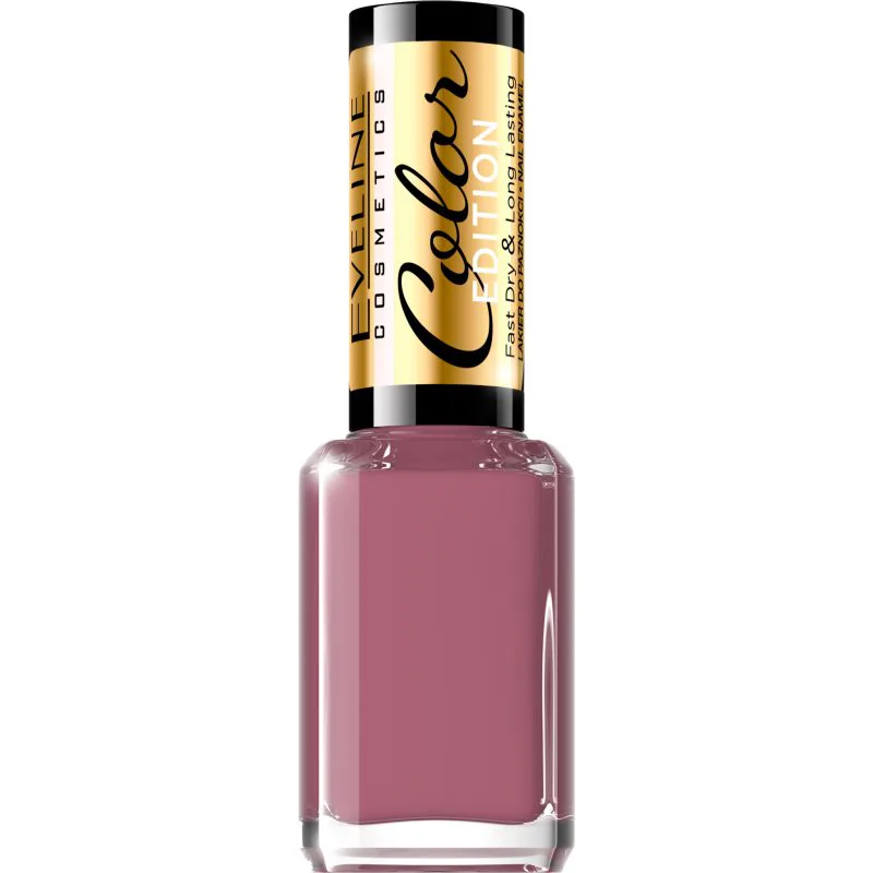 Eveline Cosmetics Color Edition πολύ καλυπτικό βερνίκι νυχιών απόχρωση 101 12 ml