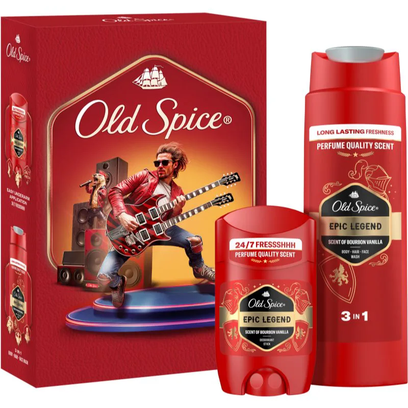 Old Spice Epic Legend Rockstar σετ δώρου για άντρες