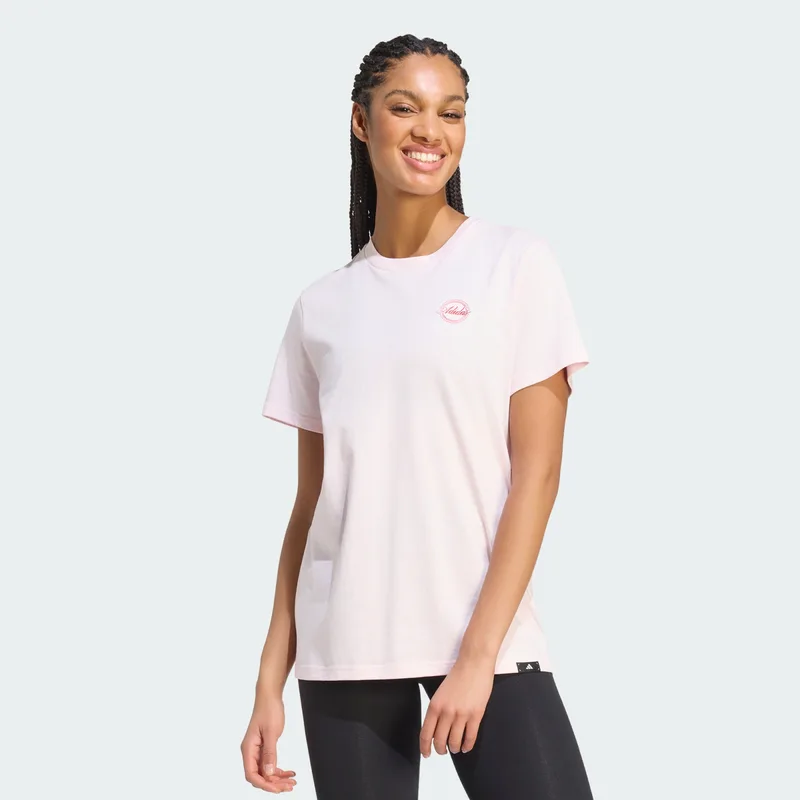 adidas sportswear W Travel Loose Graphic T-Shirt (9000280915_94707)