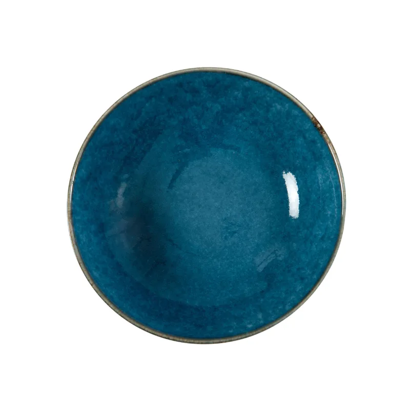 Porline Πιάτο Βαθύ Πορσελάνης Tivoli Blue 21cm