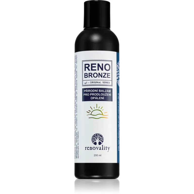 Renovality Original Series Renobronze βάλσαμο για αύξηση της διαρκείας του μαυρίσματος 200 ml