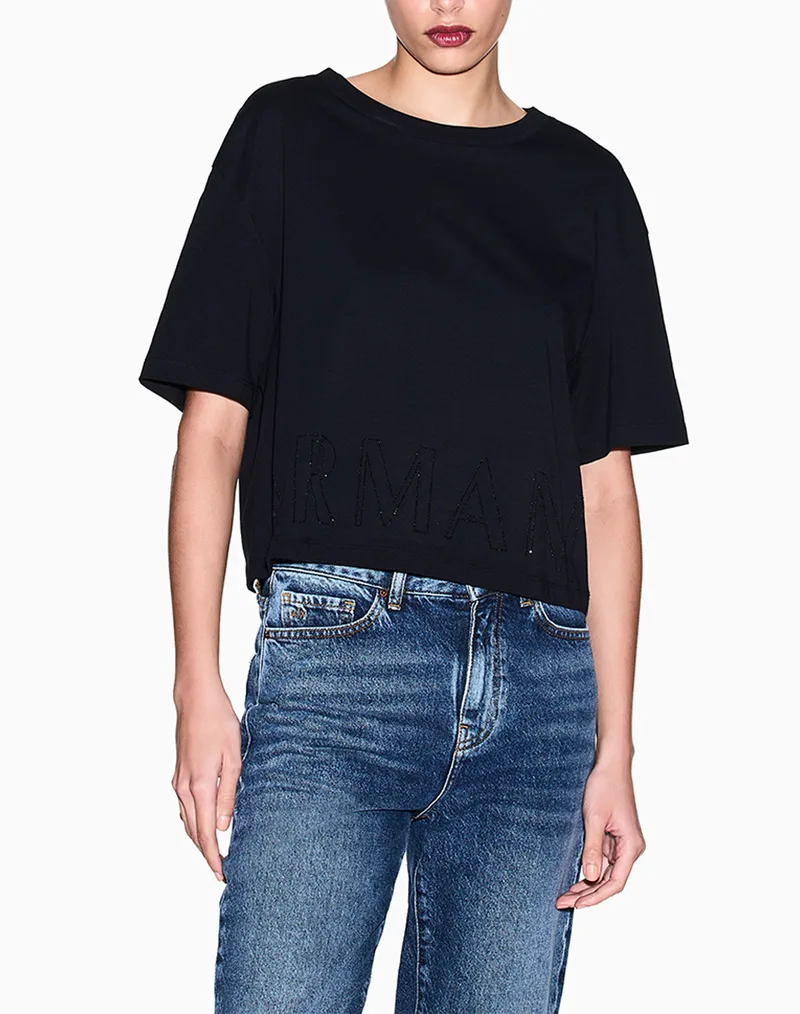 ARMANI EXCHANGE T-SHIRT XW001709AF17172-UC001 Black