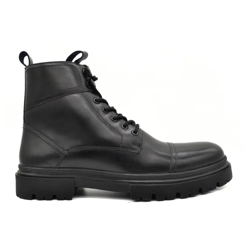 HAWKINS ΑΝΔΡΙΚΟ ΔΕΡΜΑΤΙΝΟ ΜΠΟΤΑΚΙ MONE SA4649 BLACK