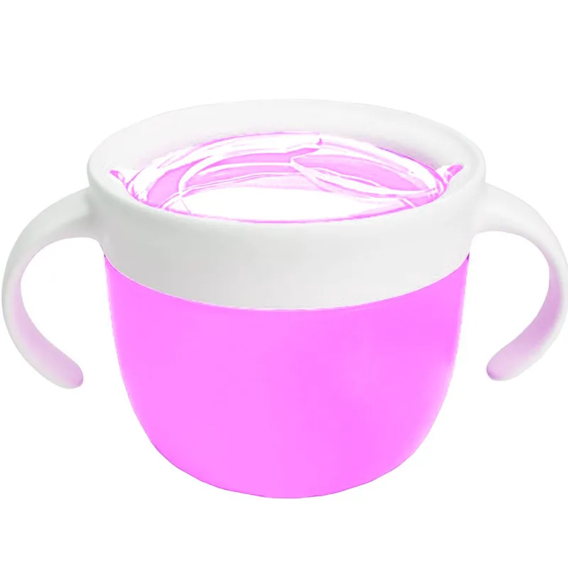 Munchkin Snack Dispenser 12m+ Ανοικτό Μωβ Εκπαιδευτικό Κύπελλο Κατάλληλο για Σνακ, που Ενθαρρύνει το Παιδί να Τραφεί Μόνο του με Ασφάλεια 1 Τεμάχιο, Κωδ 11401
