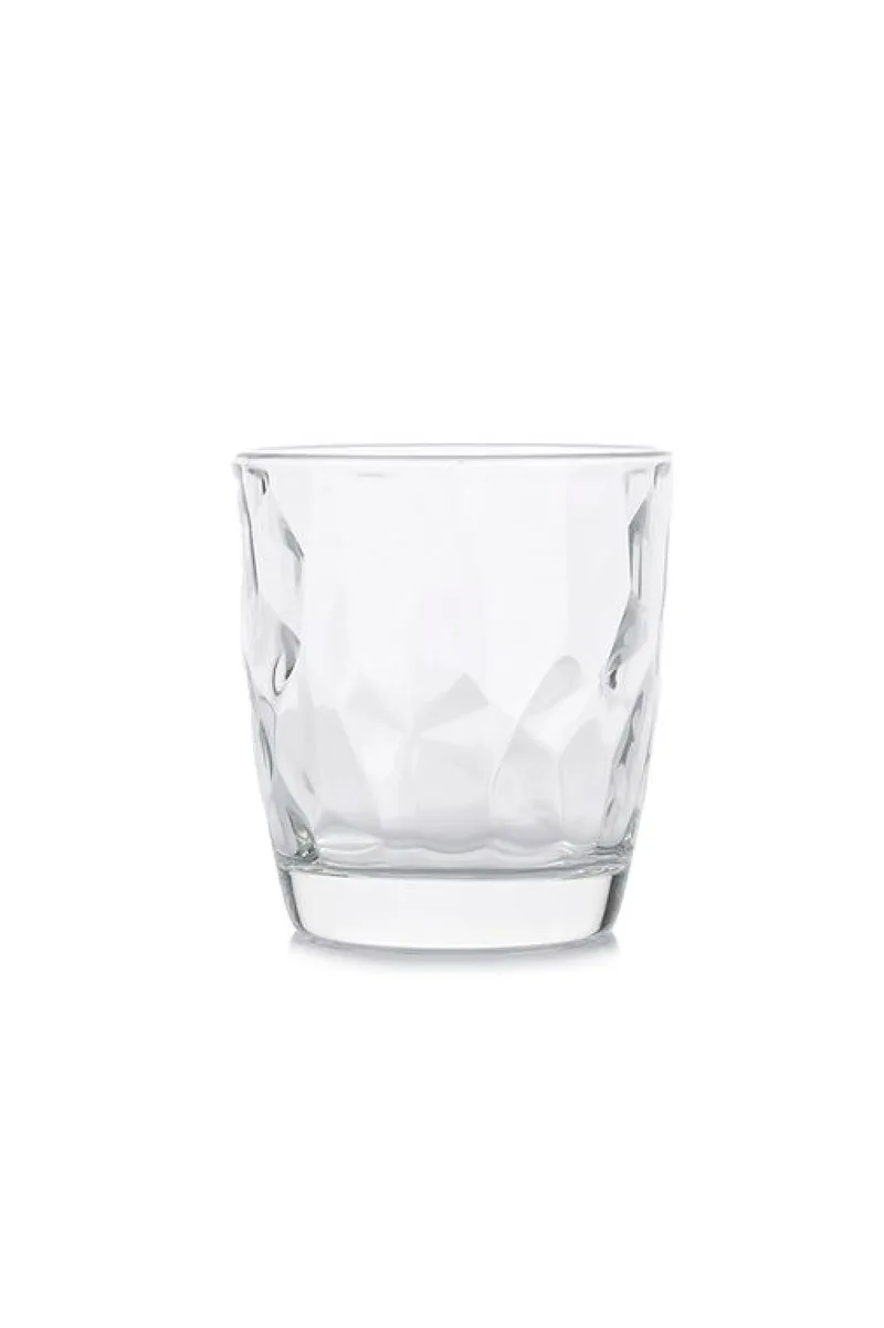 Ποτηρι Γυαλινο 300ml Αναγλυφο 0x8.4x9.3cm Μονόχρωμο OEM