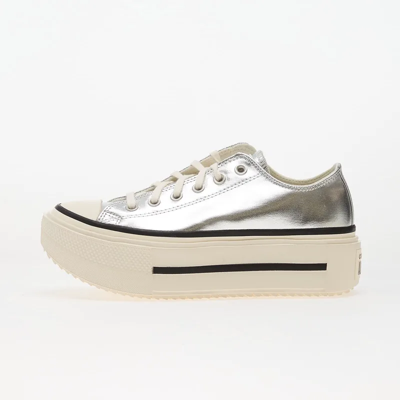 Sneakers Converse Chuck Taylor All Star Lift Double Stack Silver/ Egret/ Black EUR 37.5