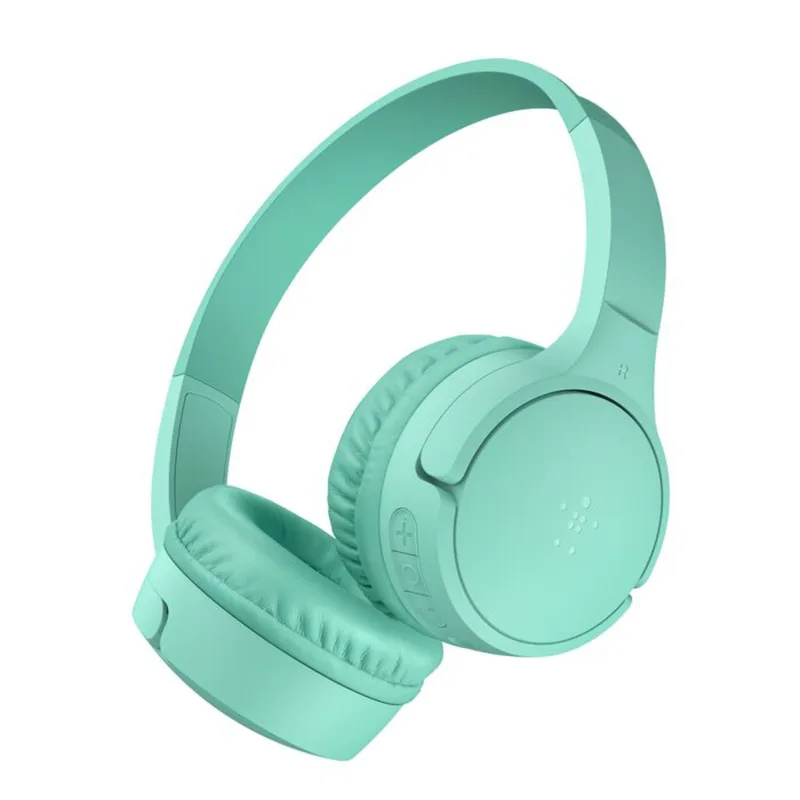 Belkin Soundform Mini Bluetooth On-Ear Kids Headphones - Mint