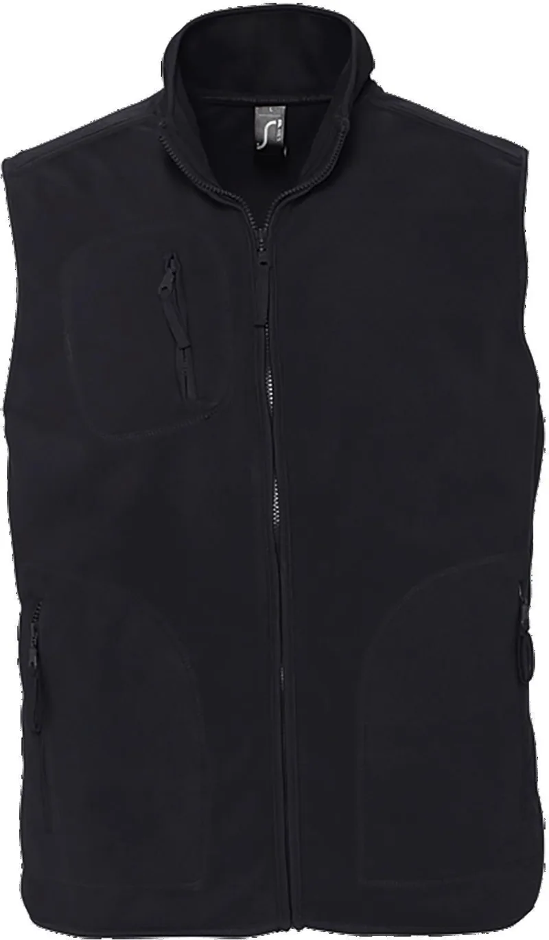 Unisex γιλέκο φλις Norway SOLS 51000 Charcoal Grey