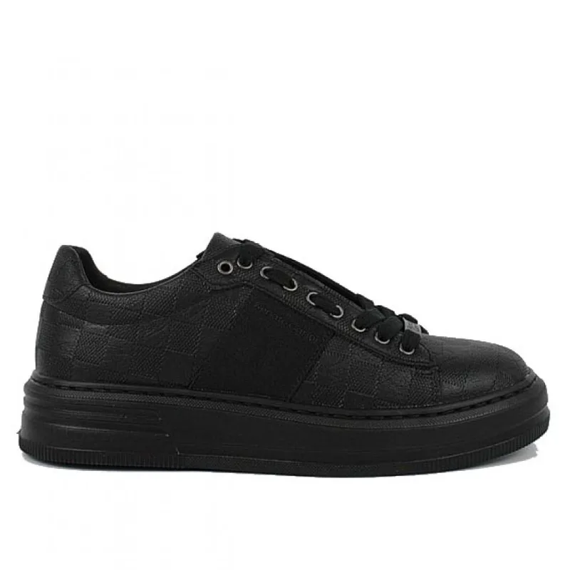 Ανδρικά Sneakers Renato Garini Garda-683 Μαύρο Στάμπα V57006832S41