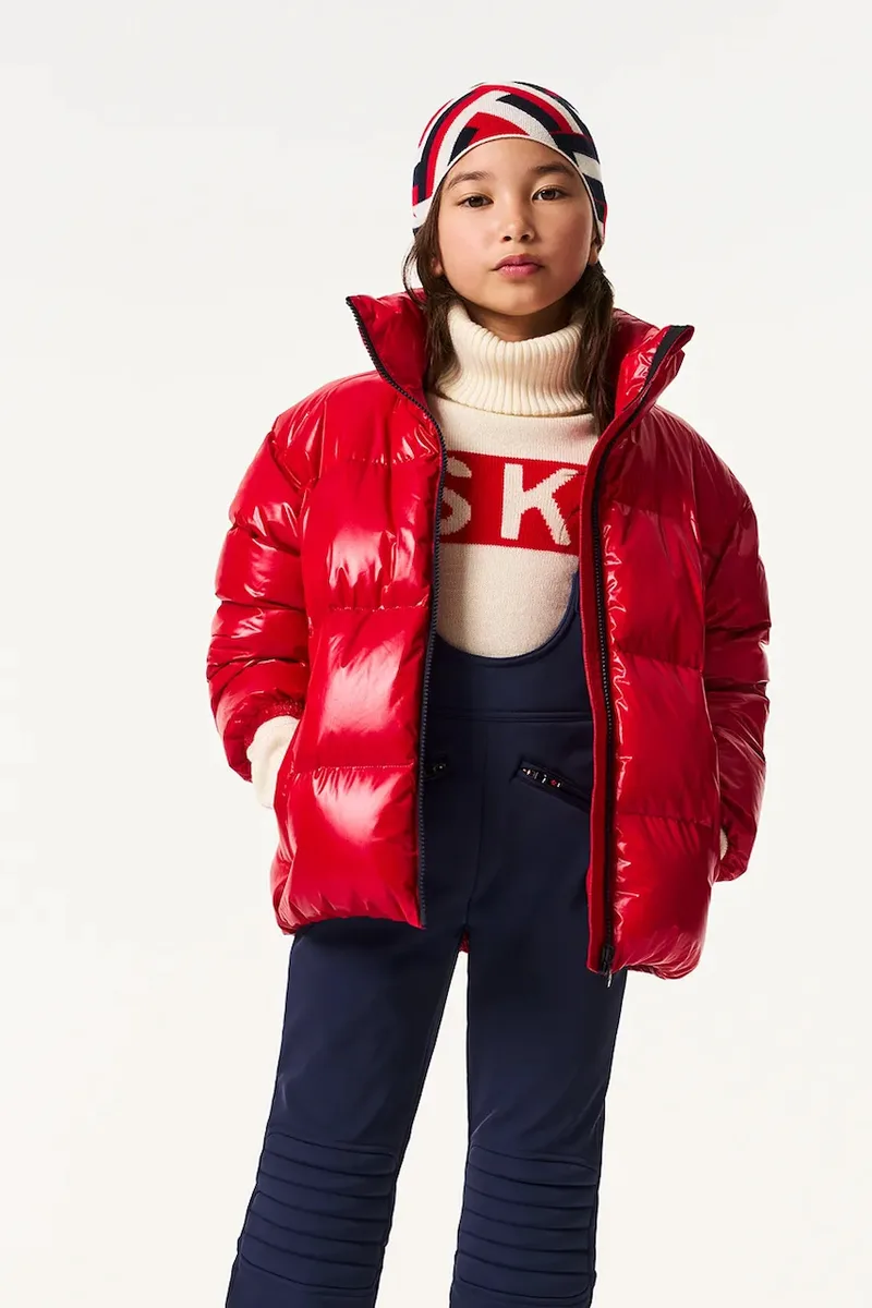 Παιδικό μπουφάν για σκι Perfect Moment nuuk puffer jacket