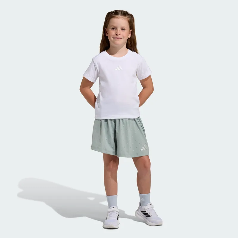 adidas Sportswear Seasonals Glam Short Παιδικό Σετ Φόρμας (9000259650_66219)