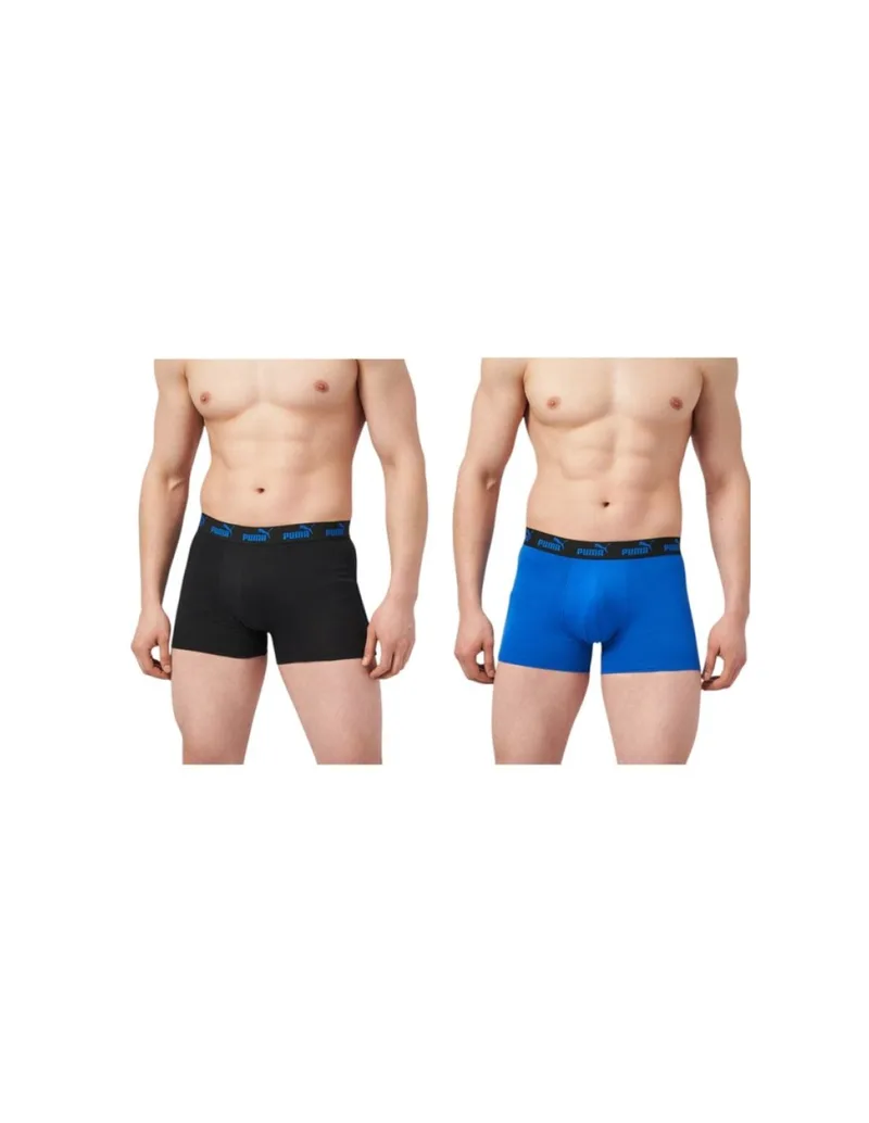 Puma men's boxer briefs 2Pack blue black comfortable cotton