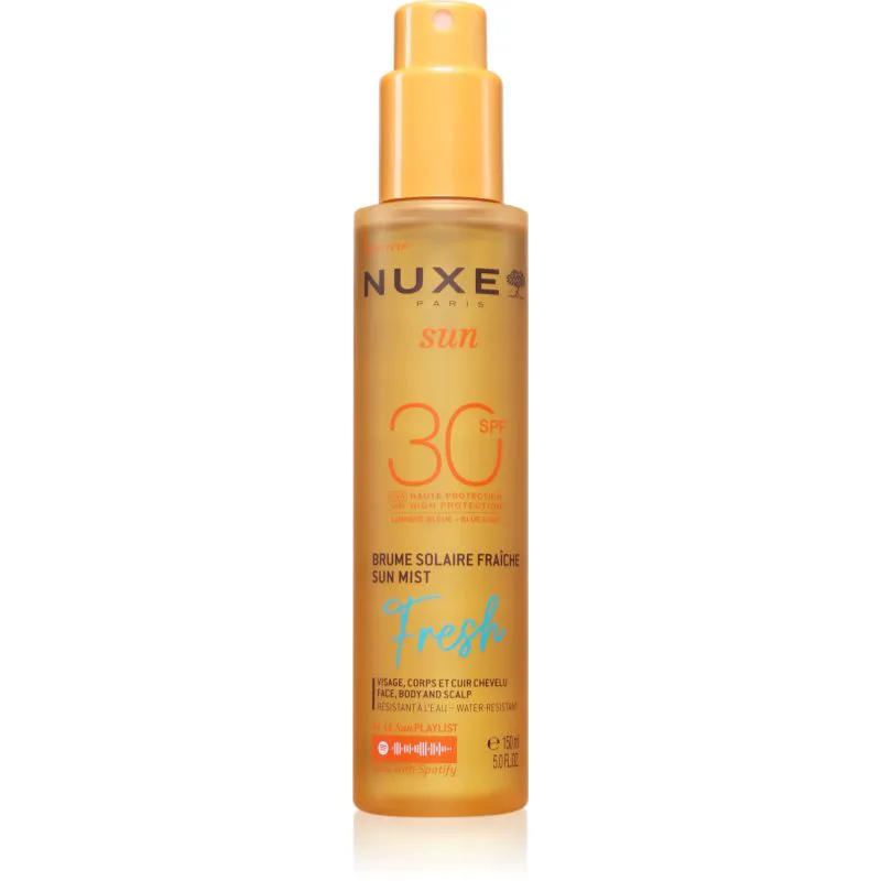 Nuxe Sun Sun Mist Fresh SPF 30 αντηλιακό σπρέι SPF 30 150 ml