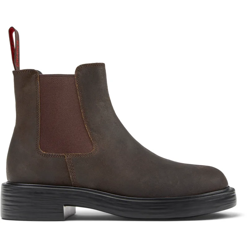 CAMPER Dean - Μποτάκια Για Γυναικεία - Καφέ, Μέγεθος 40, Suede