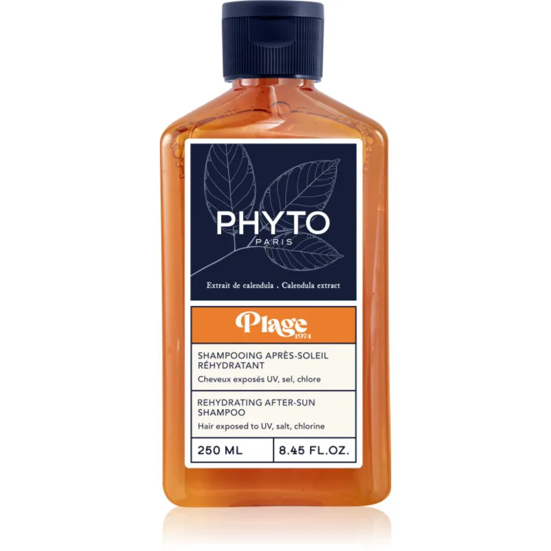 Phyto Plage Rehydrating After-Sun Shampoo σαμπουάν για μετά την ηλιοθεραπεία για μαλλιά επηρεασμένα από χλώριο, ήλιο και το αλμυρό νερό 250 ml