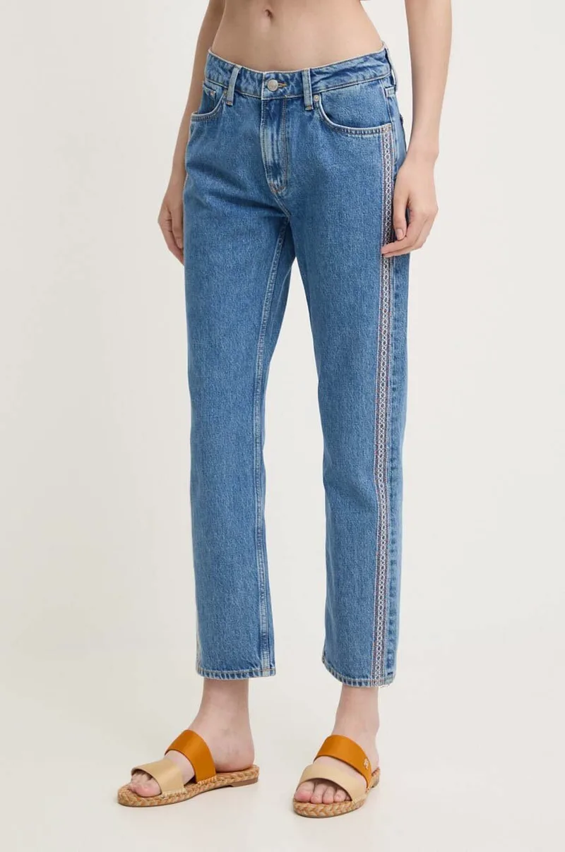 Τζιν παντελόνι Pepe Jeans STRAIGHT JEANS MW CRAFT