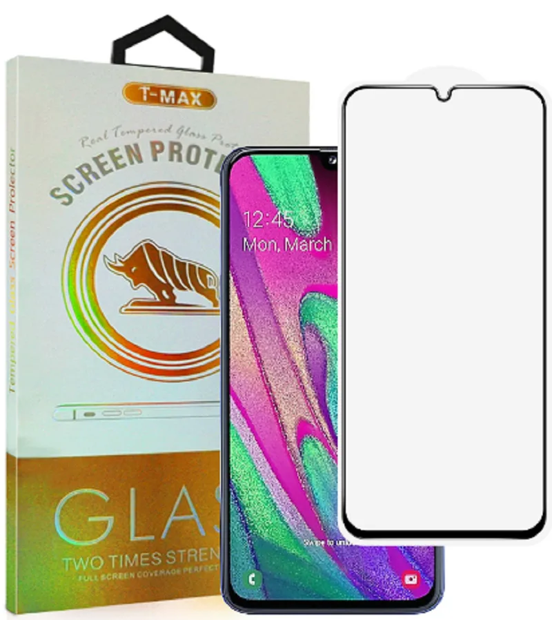 T-Max Premium 3D Tempered Glass Full Glue Fluid Despensing - Αντιχαρακτικό Γυαλί Οθόνης Samsung Galaxy A40 - Black (5206015066078)