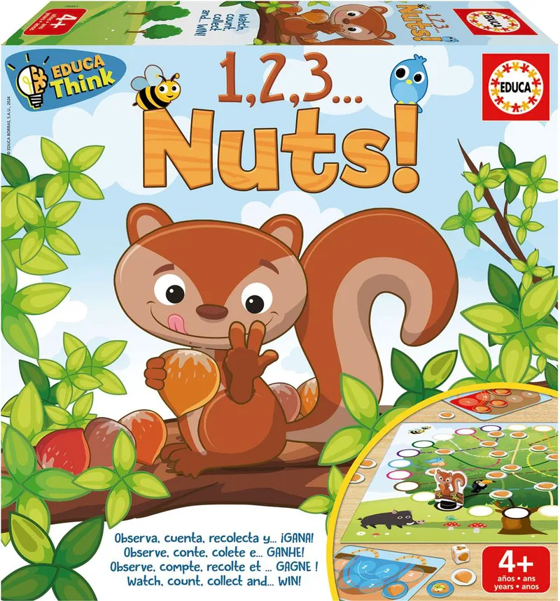 ΕΠΙΤΡΑΠΕΖΙΟ EDUCA 1 2 3 NUTS (20083)