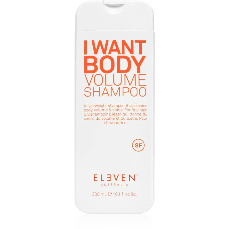 Eleven Australia I Want Body Volume Shampoo σαμπουάν για όγκο για όλους τους τύπους μαλλιών 300 ml