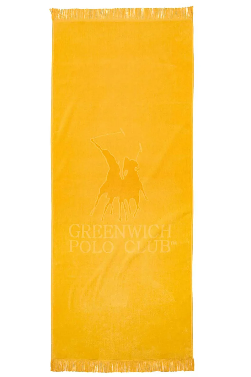 Greenwich Polo Club unisex πετσέτα θαλάσσης 70 x 170 cm "3626" - 267701703626 Κίτρινο