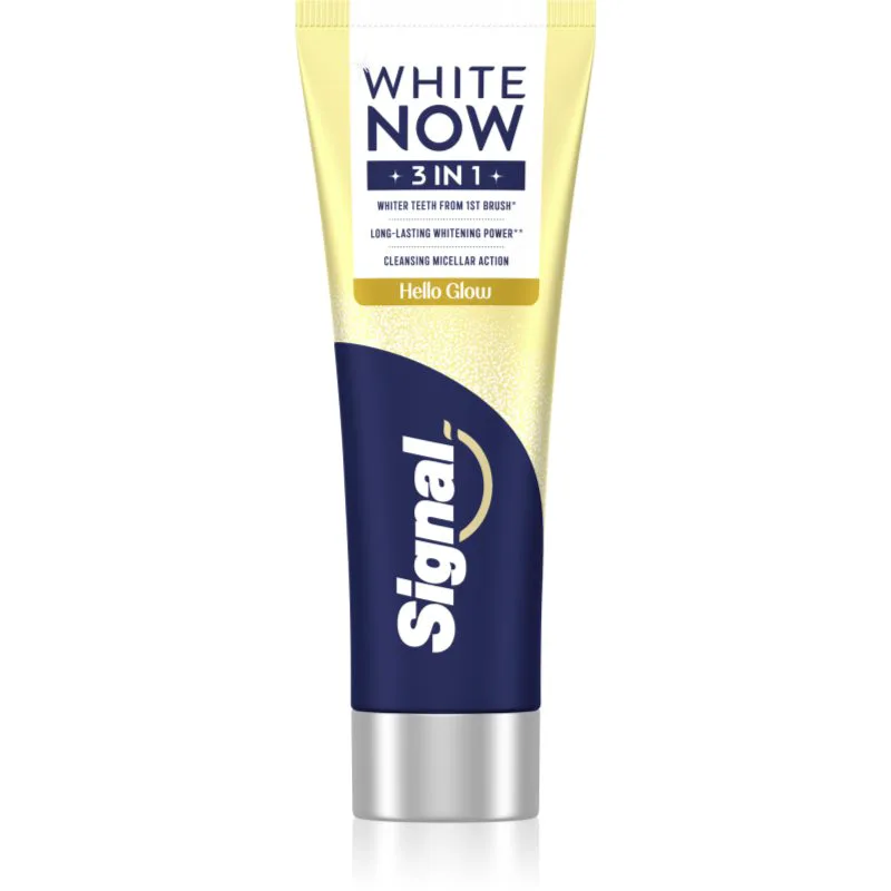 Signal White Now 3-in-1 Hello Glow οδοντόκρεμα 75 ml