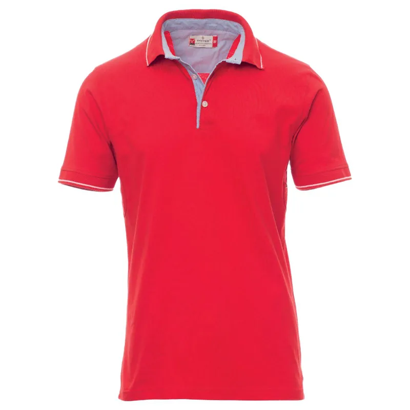 CAMBRIDGE Μπλουζάκι πόλο PAYPER 02000422 Red