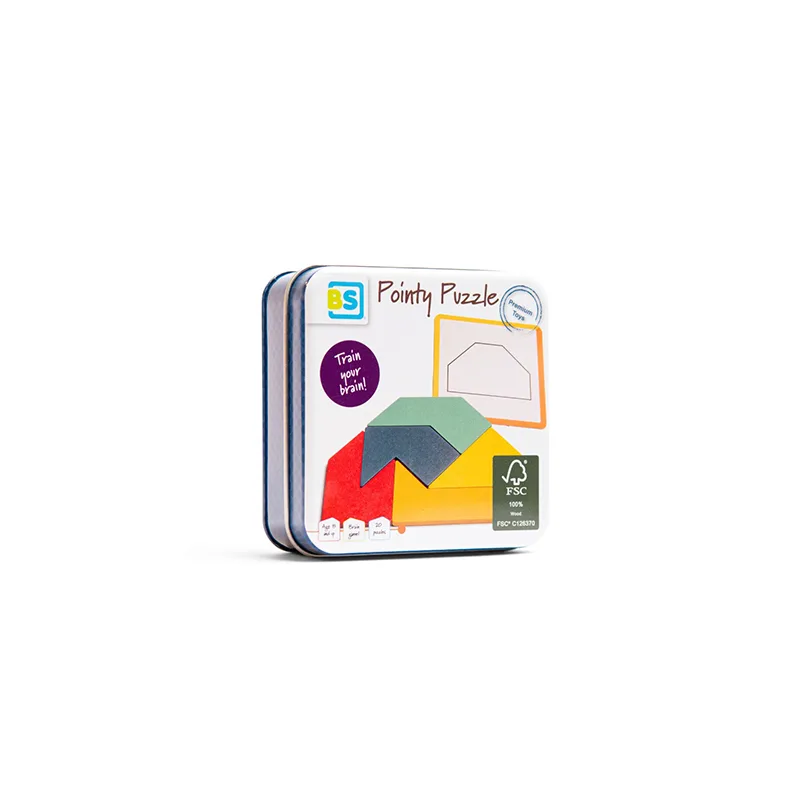 Ξύλινο Δημιουργικό Παζλ Bs Toys GA449 - Bs Toys - GA449