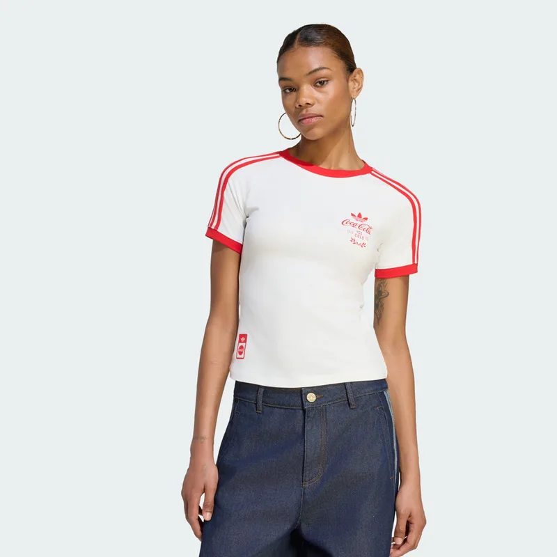 adidas Originals X Coca-Cola 3-Stripes Γυναικείο T-Shirt (9000283413_7667)