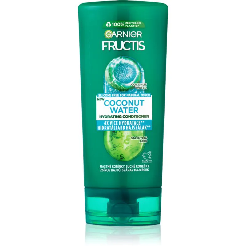 Garnier Fructis Coconut Water δυναμωτικό βάλσαμο για τα μαλλιά 200 ml