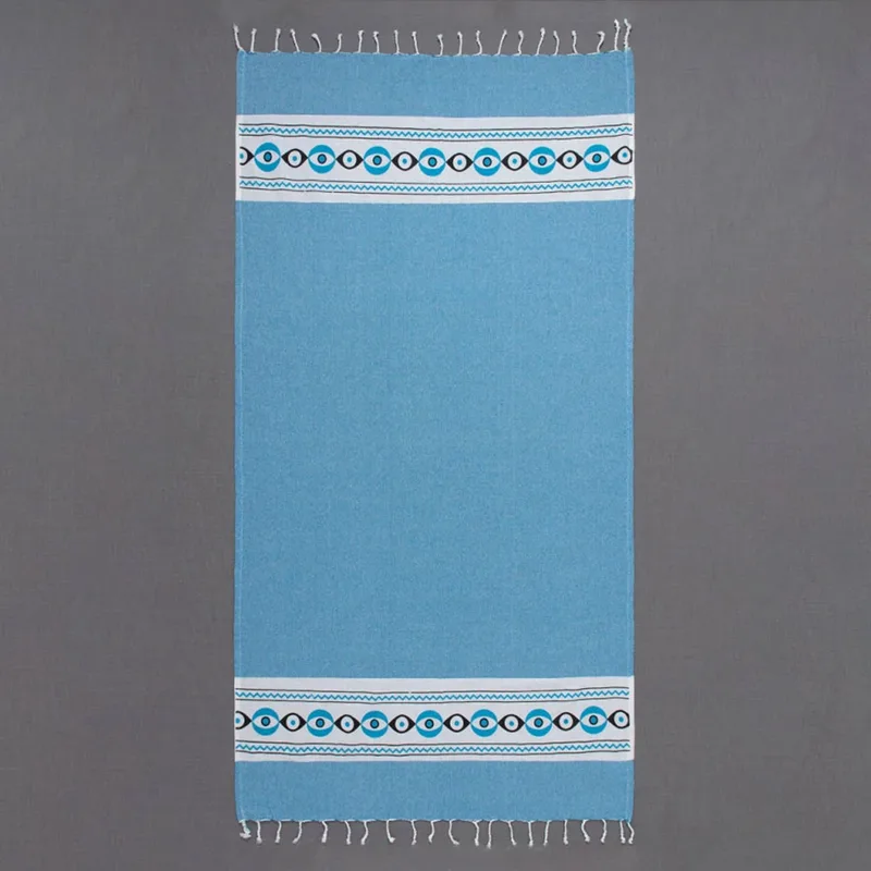 Παρεό (90x180) Silk Fashion nkp707 Μπλε