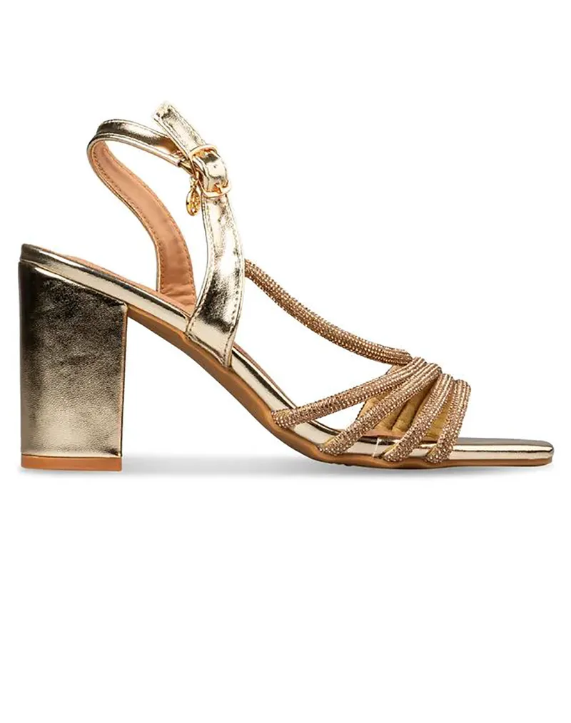 ENVIE ΓΥΝΑΙΚΕΙA ΥΠΟΔΗΜΑΤΑ ΣΥΝΘ. ΠΕΔΙΛΟ E37-23184-GOLD Χρυσό