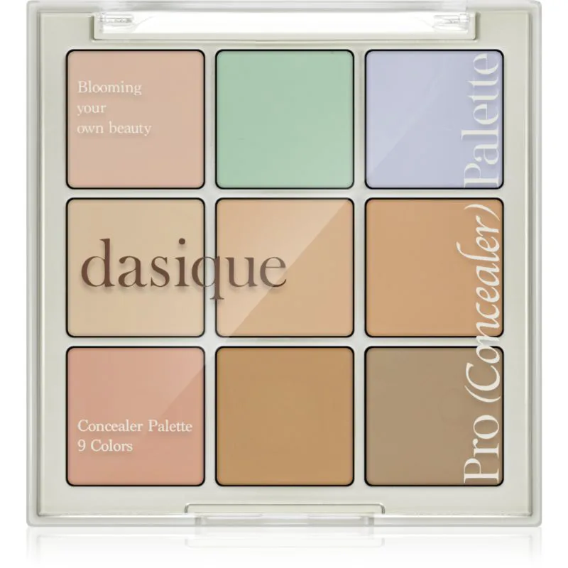 Dasique Pro Concealer Palette παλέτα διορθωτών για επιδερμίδα με ατέλειες απόχρωση 01 Cover 8 γρ
