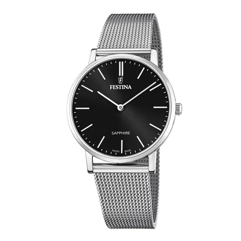 FESTINA Swiss Made Mesh Stainless Steel Bracelet F20014/3