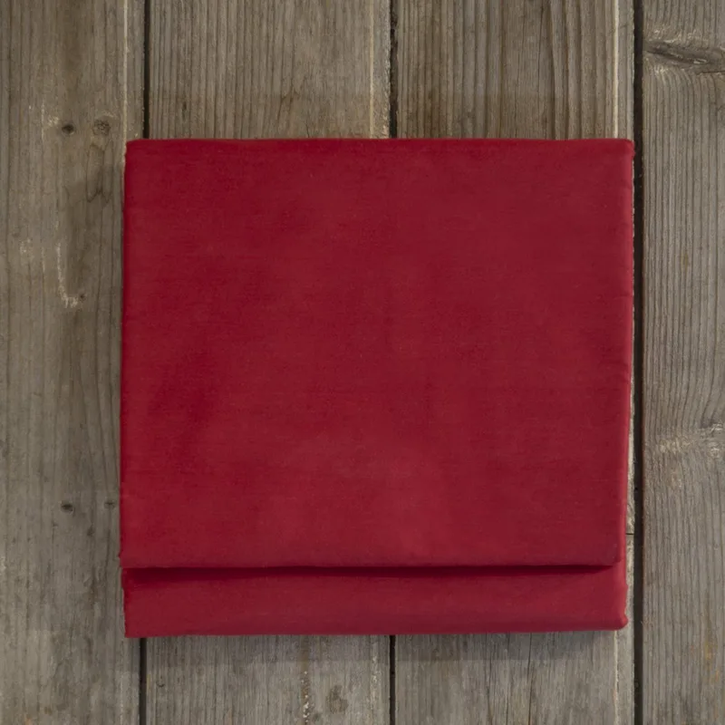 Σεντόνι Μονό Nima Superior Satin Red 160x260