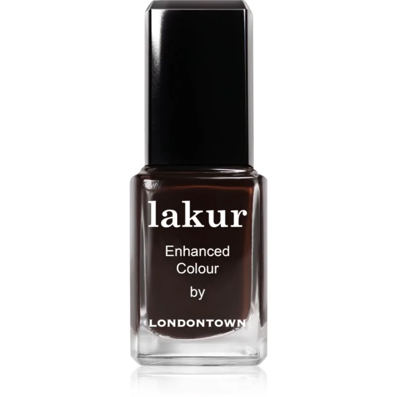 LONDONTOWN Lakur βερνίκι νυχιών μακράς διαρκείας απόχρωση Midnight Mocha 12 ml