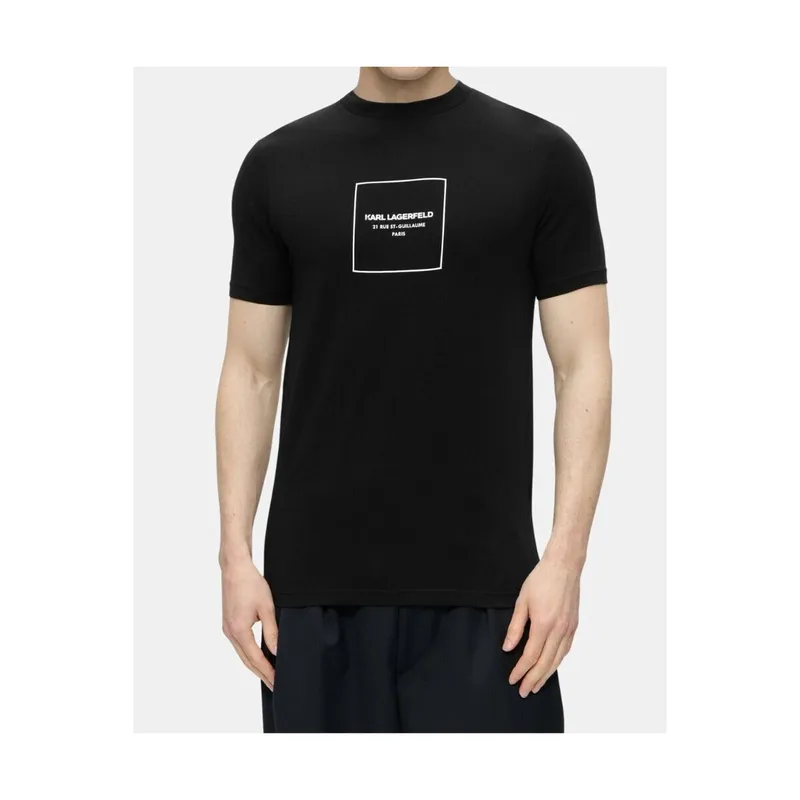 T-shirt με κοντά μανίκια Karl Lagerfeld 755033 563221