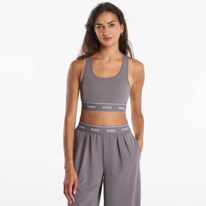 Σουτιέν GUESS Alba Bralette Purple Fog S