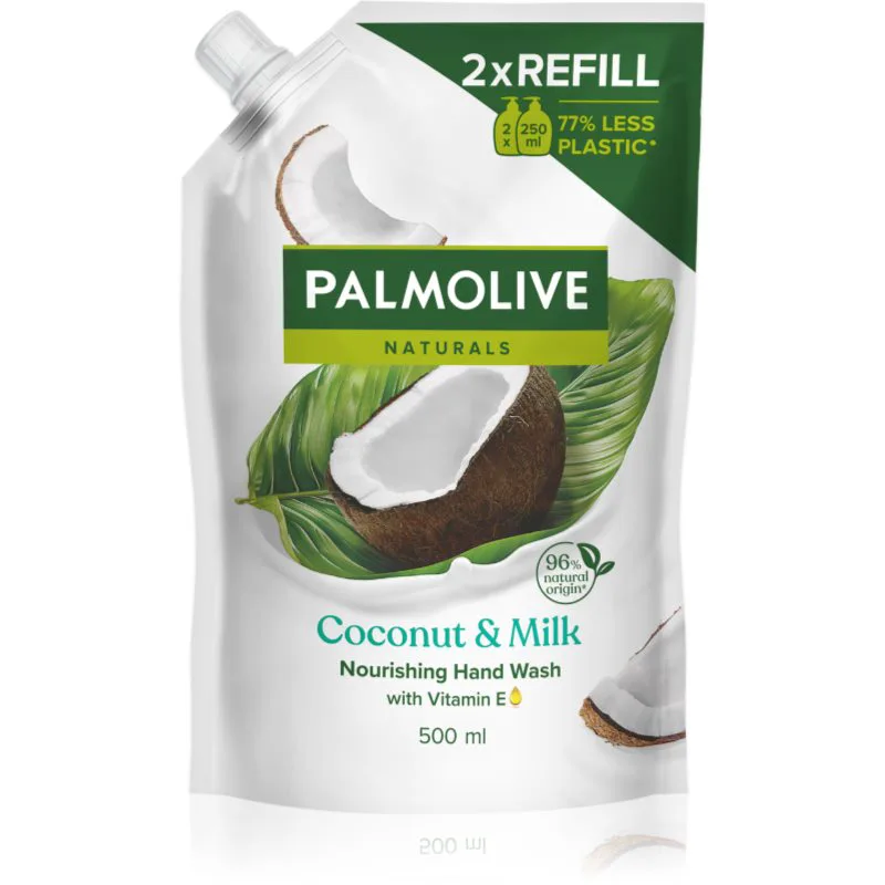Palmolive Naturals Coconut & Milk υγρό σαπούνι για τα χέρια ανταλλακτικό 500 ml