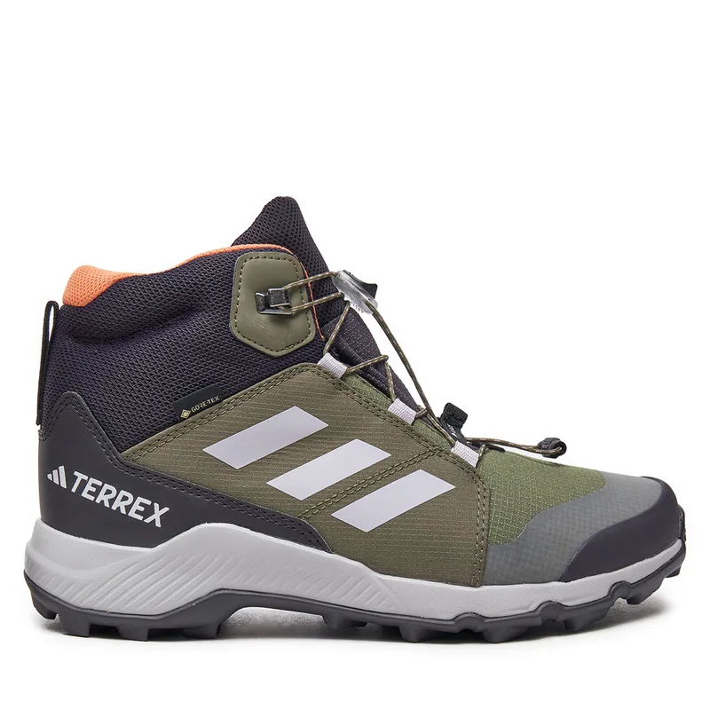 Παπούτσια πεζοπορίας adidas Terrex Mid Gtx GORE-TEX ID0928 Πράσινο