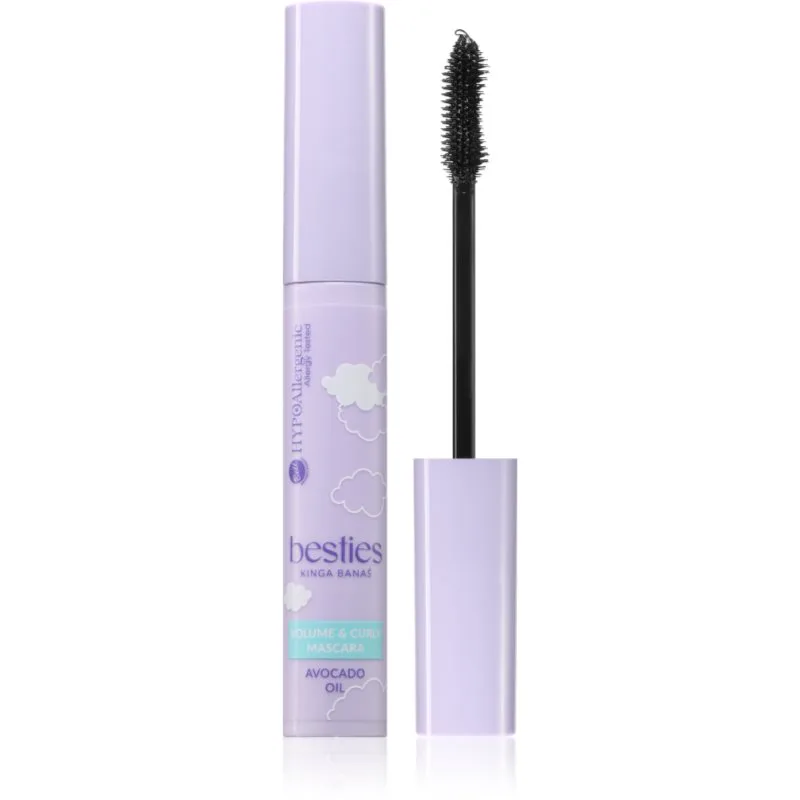 Bell Hypoallergenic Besties μάσκαρα για όγκο και πύκνωση των βλεφαρίδων απόχρωση 01 Worthy 8 γρ