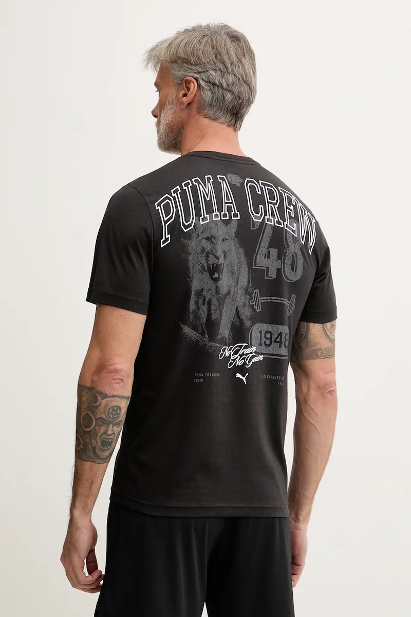 Puma t-shirt γυμναστικής ανδρικό GRAPHIC